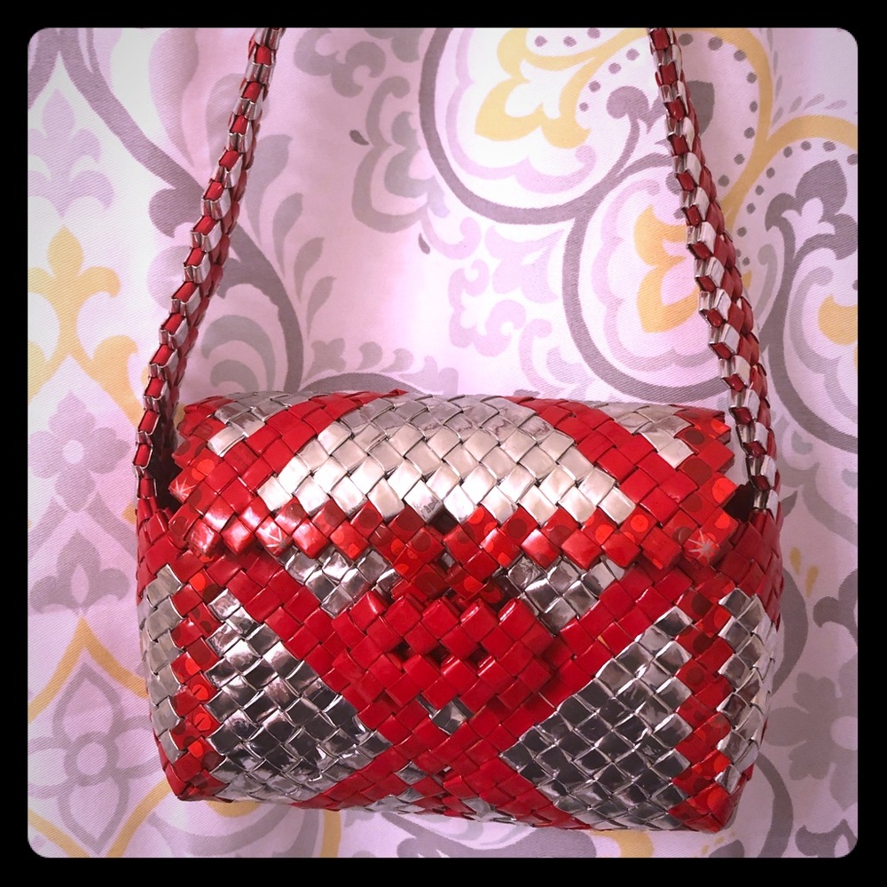 Handmade Bubble Gum Wrapper Mini Bag